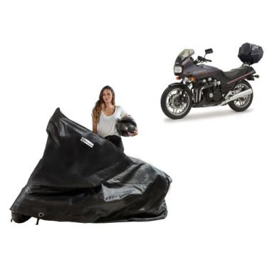 Imagem de Capa Protetora Moto Honda CBX 750 com Baú /Bauleto - Kahawai, Preto