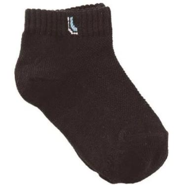 Imagem de Meia Lupo 02725 Km Sport Kit3 Kids, Preto, 24/29