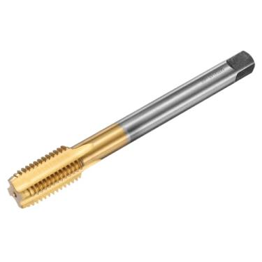 Imagem de uxcell Torneira de rosca métrica M20 x 2,5 H2 160 mm rosca reta rosca fresadora torneiras ferramenta de reparo de rosqueamento