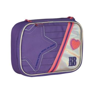 Imagem de Estojo Holográfico Box Rebecca Bonbon Juvenil 36 Elásticos Lilás