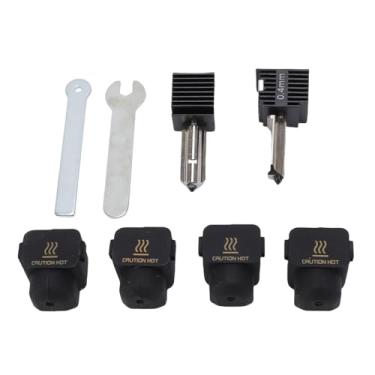 Imagem de Diyeeni 2 Pack A1 Mini/A1 Hotend Impressão Cabeça Hot End Kit 0.4mm Bico de Aço Endurecido Com 4 PCS Silicone Cover Sock 3D Printer Hotend Kit Peças de Reposição