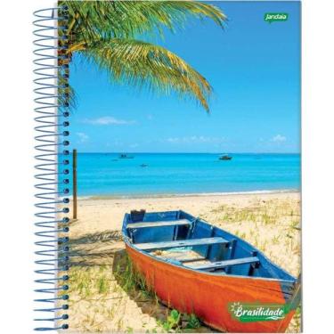 Imagem de Caderno espiral brasilidade barco - Jandaia