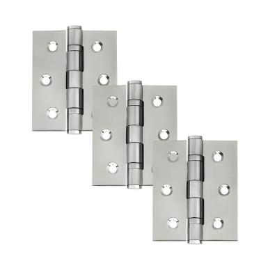 Imagem de Dobradiça Para Porta Haga 3.1/2 Com Rolamento Embutir 60Kg