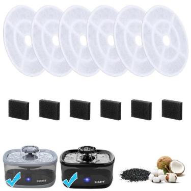 Imagem de Substituição do filtro de fonte de água SIBAYS 9.5L para gatos/cães