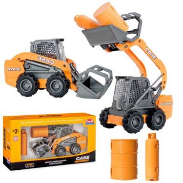 Imagem de Brinquedo Carregadeira Garfo Case Realista Escala 1:26 Modelo SV300B C