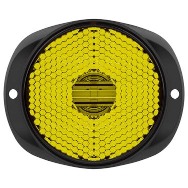 Imagem de Lanterna Delimitadora Lateral Led Amarela Caminhões Ônibus