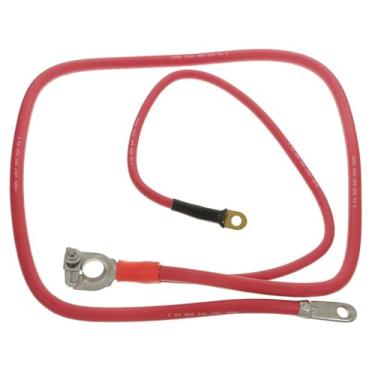 Imagem de ACDelco Cabo de bateria profissional 2BC49X vermelho 2 calibres positivos sem chumbo com cabos auxiliares