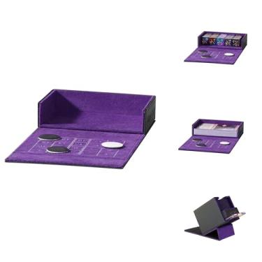 Imagem de Mage Tech Caixa de dados de bolso (módulo aventureiro) - rastreador de vida integrado - serve para 15 dados de contador (15 mm) ou mais de 30 cartas sem manga - Armazena Inside Adventurer - MTG, PTCG