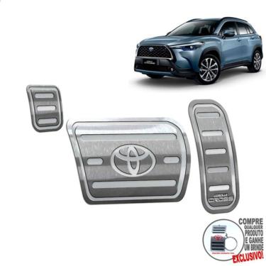Imagem de Pedaleira Automático Toyota Corolla Cross 2022 Prata