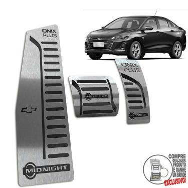 Imagem de Descanso + Pedaleira Onix Plus Midnight 2020 2022 Preto