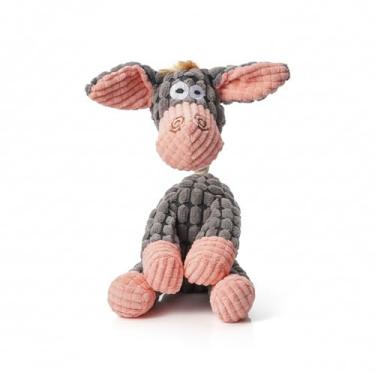 Imagem de Zagrine Pacote de brinquedos de pelúcia para cachorros, brinquedos de pelúcia duráveis para mastigar com Squeakers, brinquedos fofos e macios para limpar os dentes, para cães pequenos, médios e