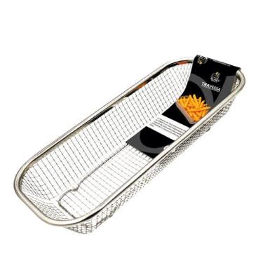 Imagem de Travessa Retangular Aramada Para Frutas - Inox - XPERT