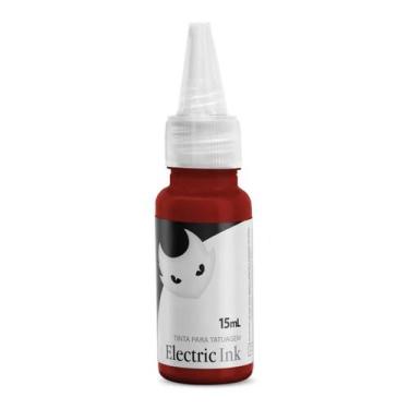 Imagem de Tinta Tatuagem Vermelho Bombeiro Electric Ink 15ml