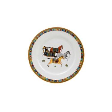 Imagem de Conjunto de pratos domésticos de cerâmica combinação de pauzinhos europeus - prato de 20 cm 1