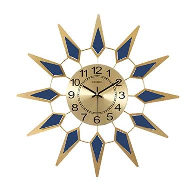 Imagem de ZYHSIJOBAS Relógio de parede moderno pintado à mão relógios de parede quarto sala de estar corredor relógios silenciosos flutuantes sala de aula escritório sem tique-taque relógio de parede digital