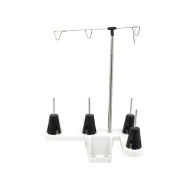 Imagem de Baoblaze Organizador de suporte de carretel de linha para máquina de costura de bordado, estável, resistente, profissional, fácil de usar, equipamento
