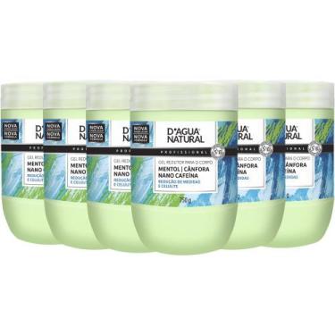 Imagem de 6 Gel Redutor Corporal Crioterapia Cafeina 750g D'agua natural - D'Águ