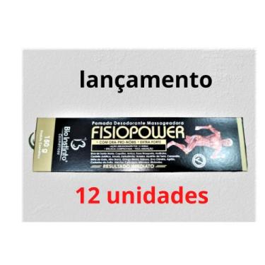 Imagem de Pomada massageadora Fisiopower 150g Bioinstinto( Resultado Incrível )1