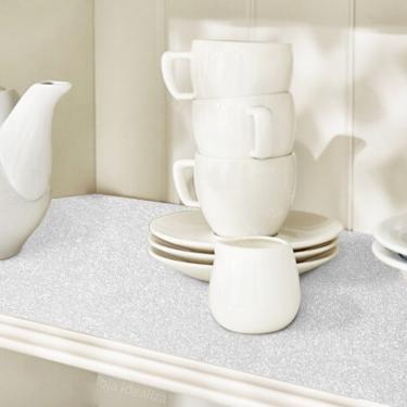 Imagem de Forro Armário Gaveta Antimofo Bactéria 12 Metros X 60cm - Branco