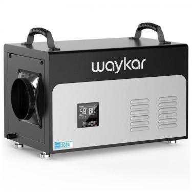 Imagem de Desumidificador Comercial Waykar 61 litros Energy Star Mais Eficiente com Bomba e Mangueira de Drenagem para Espaços de Rastejamento