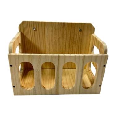 Imagem de ShengQuanHao Suporte de Feno para Coelhos, Dispensador de Ração para Coelhos, para Pendurar, Menos Desperdício de Ração, Comedouro para Pequenos Animais, Suporte D