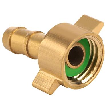 Imagem de Junta de Mangueira de Latão, Rosca 1/2 Polegada a 8 Mm, Acessórios para Aspersores Jardim, Irrigação por Spray Agrícola área Pequena, Acessório Essencial, Junta Mangueira Latão, Conector 1/2