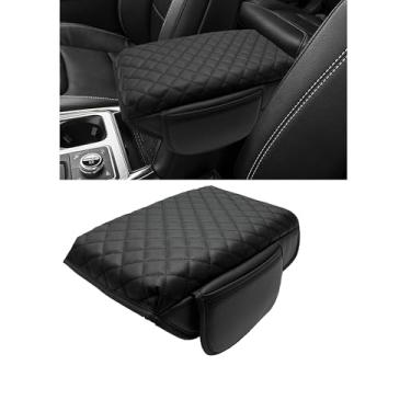 Imagem de Capa de console central para Ford Explorer 2025 2020-2024 acessórios 3 cm de espessura capa de apoio de braço caixa de descanso de braço protetor de tampa almofada almofada de console médio capa de