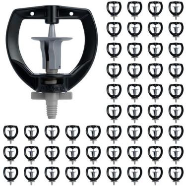Imagem de Kit 100 Microaspersores MF2 30 LPH Amanco Hortas e Jardins  Irrigação 