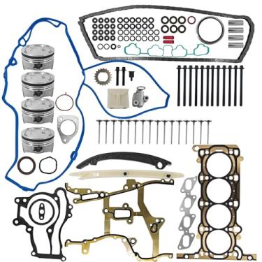 Imagem de HS26540PT-1 Kit de revisão de motor 1.4L com parafusos de cabeça para Chevy Cruze/Sonic/Trax/Cruze Limited 2011-2016, para Buick Encore 2013-2016 1.4L Turbo Replace# ES72474 TS0981 TCS46201