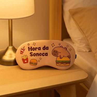 Imagem de Kit 6 Máscaras de Dormir Tapa Olho Infantil e Adulto  Modelos Divertid