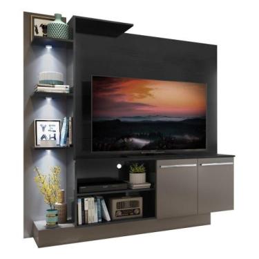 Imagem de Estante 55" Com 3 Leds E 2 Portas Dallas MultimóveisV3399 - MULTIMOVEI