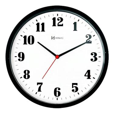 Imagem de 10X Relógio Parede Sala Cozinha Quarto Casa Escritór Herweg