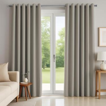 Imagem de Cortina Blackout 3,00x2,70m, Modelo Basic, Corta Luz para Varão Simples 2m – Conforto e Elegância para Sua Casa, (Cinza)