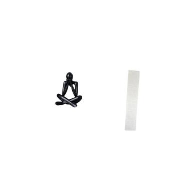 Imagem de Fenteer Abajur Decorativo Colecionável com Escultura Abstrata Moderna, Ideal para Sala de Estar Aconchegante, Estante Ou Luminária de Chão.