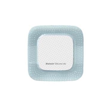 Imagem de Biatain Silicone Lite 7,5cm x 7,5cm - REF. 33444 - Curativo de Espuma Adesivo - Coloplast - 1 unidade