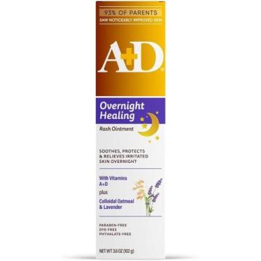 Imagem de Pomada A+D Overnight Healing Prevenção de Assaduras 102g Importado - A