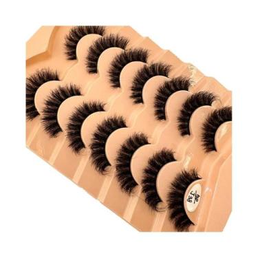Imagem de Cílios Postiços De Visón Sintético Com Aparência Natural E Volumosa, 7