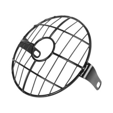 Imagem de Protetor De Farol Vintage Para Motocicleta, Tampa De Lâmpada Retro Par