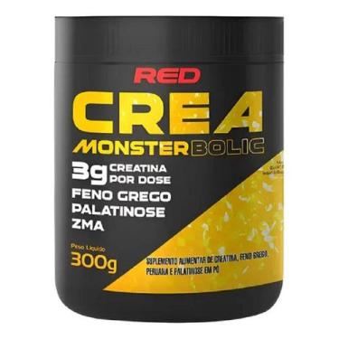 Imagem de Crea Monster Bolic Creatina 300g - Red Series, Sem sabor
