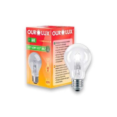 Imagem de Lampada halogena bulbo ourolux - 70w x 127v - GERAL