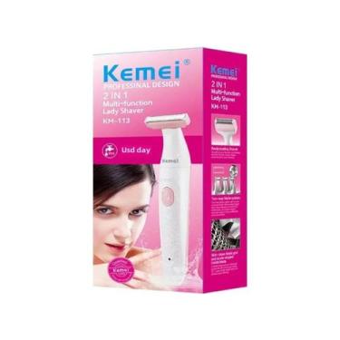 Imagem de Kemei KM 113 Para Depilar Depilador Elétrico Feminino