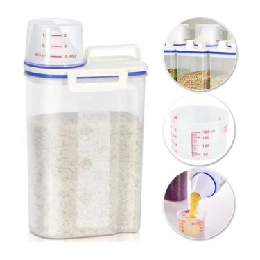 Imagem de Pote Hermético Multiuso Com Dosador - 1,5Kg