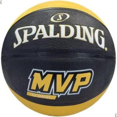 Imagem de Bola De Basquete Spalding Mvp - Borracha - Tamanho 7 - Am/pt