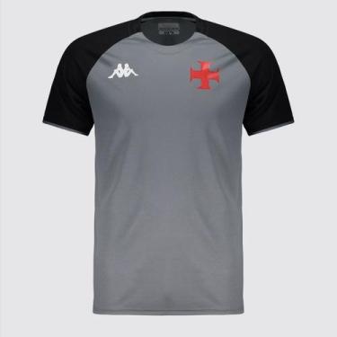Imagem de Camisa Kappa Vasco Treino Atleta 2025, EEG