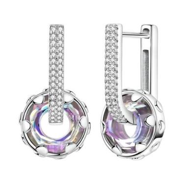 Imagem de Brinco original 925 prata esterlina cereja arco pendientes para mulher