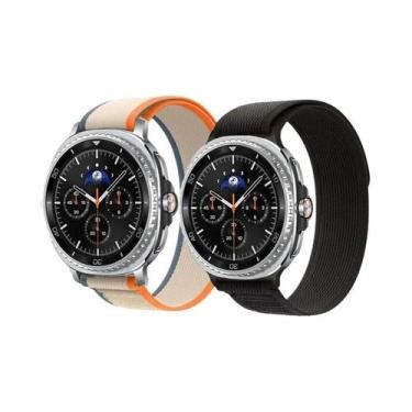 Imagem de Pulseira Esportiva De Nylon Para Samsung Galaxy Watch 8 40mm 44mm 46mm