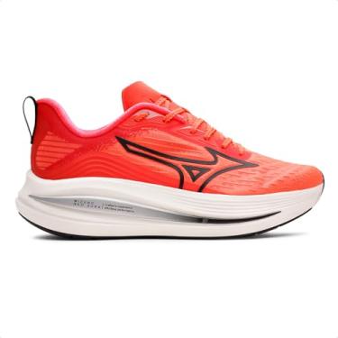 Imagem de Tênis Mizuno Neo Aura Masculino (Coral/Preto, BR, Adulto, Numérico, 44)