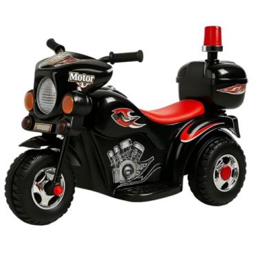 Imagem de Mini Moto Infantil Elétrica Menino Menina Musica Luz Baú 6v