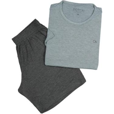 Imagem de Pijama Infantil E Juvenil Masculino de Verão Ogochi Blusa Manga Curta 