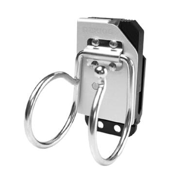 Imagem de Baoblaze Suporte para martelo com presilha para cinto de ferramentas, acessório compacto e fácil de instalar, gancho para cinto de trabalho para eletricistas e